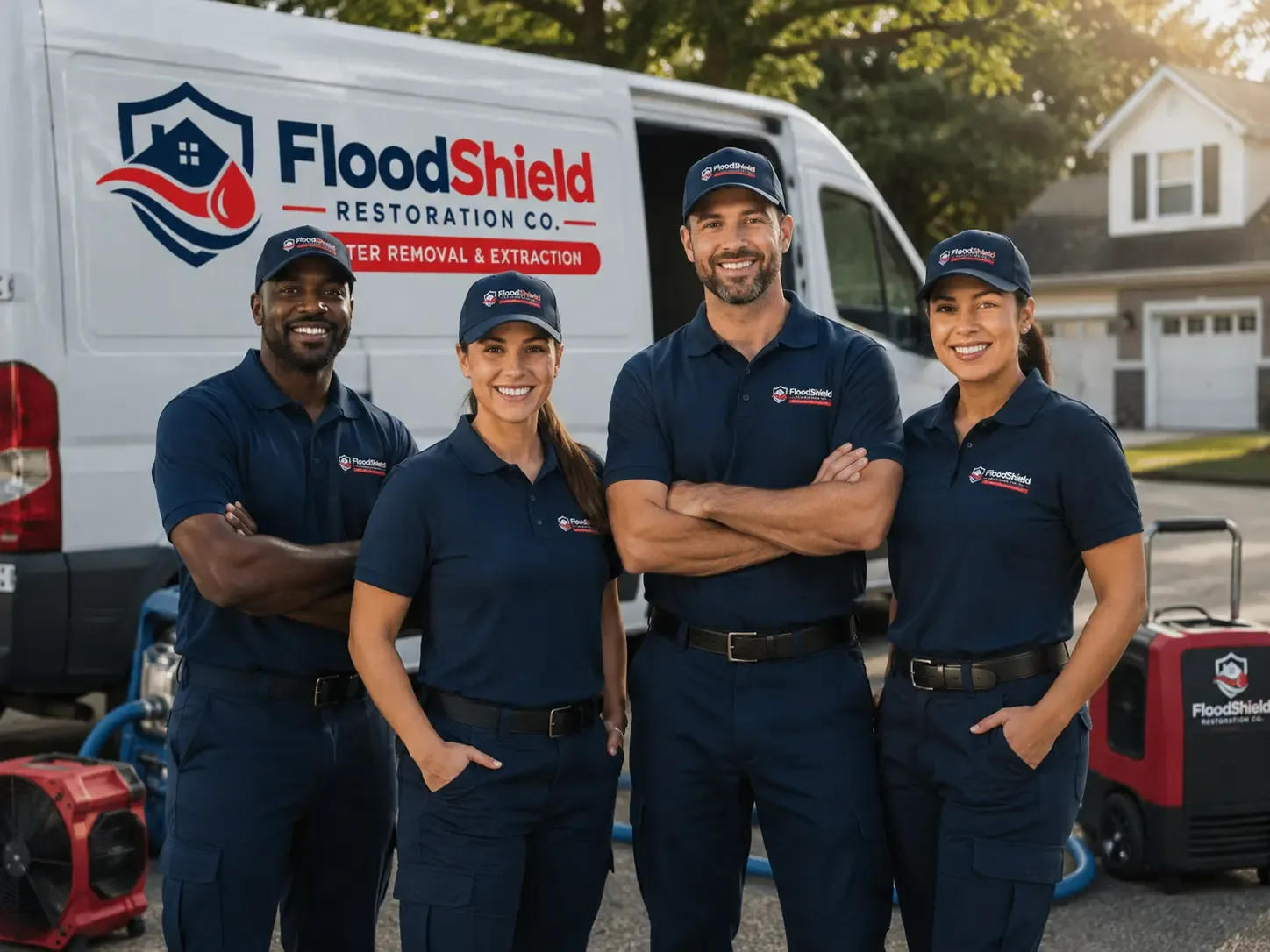 Flood Damage Restoration company in New Era, MI